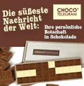 Weihnachtsgrup aus Schokolade