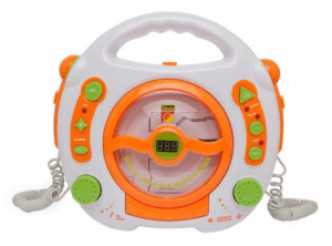 Idena CD und MP3 Player für Kinder mit Mikrofonen